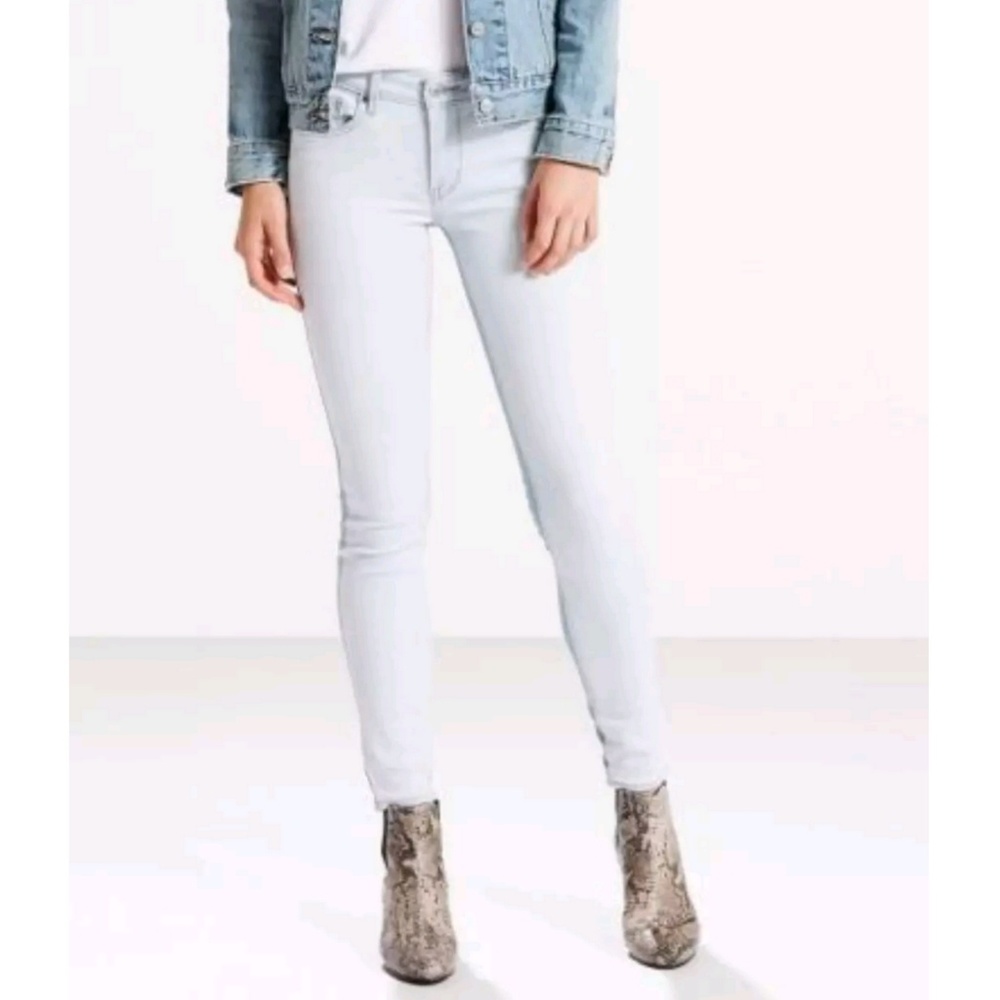 Levis 711 Skinny Levi's blue two tone 25 x 30 - Picture 5 of 6